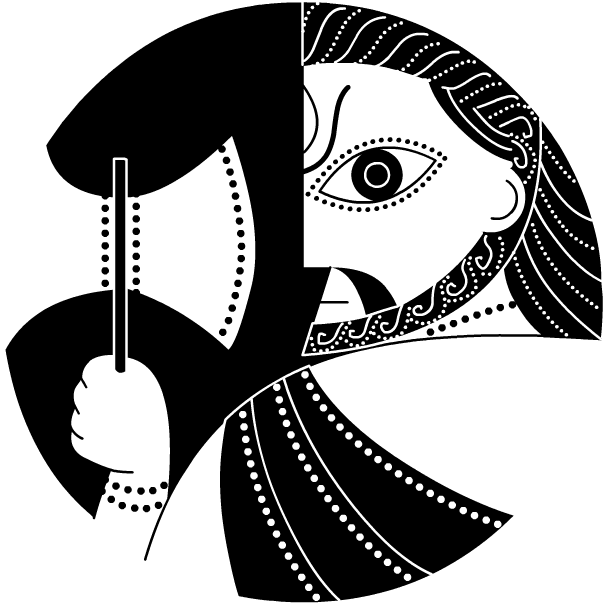 Parashurama - Black And White Png Avatar (640x640), Png Download