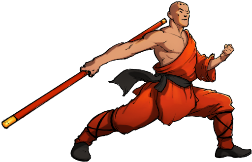 10 Types Of Chinese And Japanese Polearms, Each With - Cartoon (539x541), Png Download