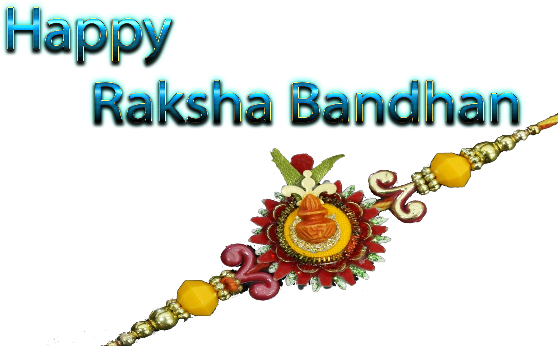 Rakhi Name Wallpaper - Raksha Bandhan 2018 Png (1920x1200), Png Download