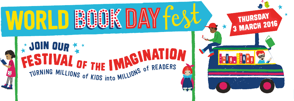 Festival Clipart World Festivals - World Book Day Fest (974x335), Png Download