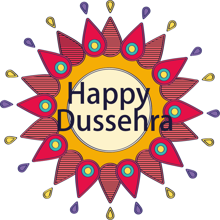 Happy Dussehra Free Download Png - Descuento Vuelta Al Cole (770x770), Png Download