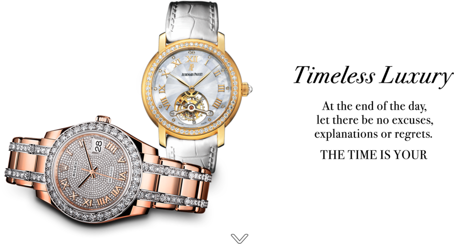 Ncs-timepieces - Audemars Piguet Manual Wind 18kt Rose Gold Mother Of (1000x554), Png Download