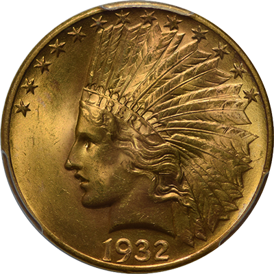 $10 Indian Gold Eagles - Ancient Greek Double Eagle (400x400), Png Download