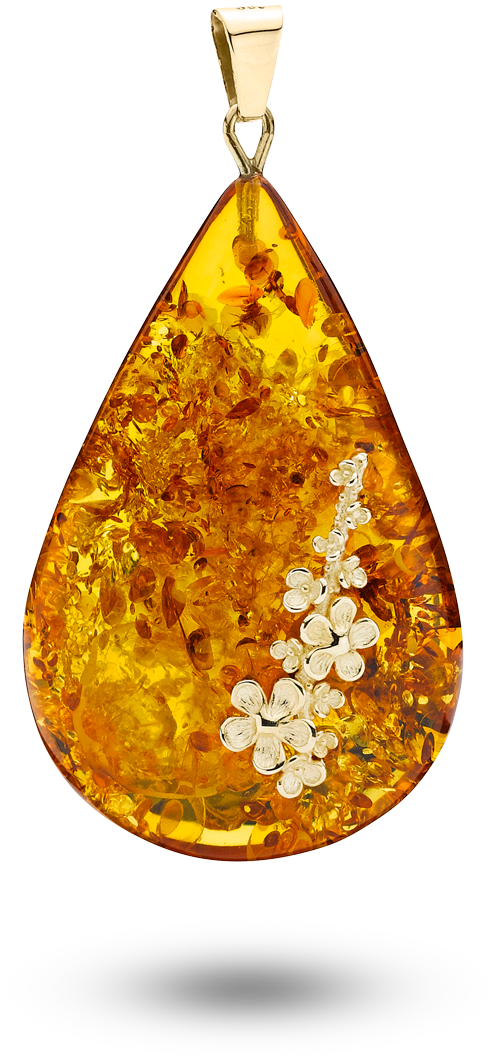 Spring Rain - Amber Jewelry (1500x1500), Png Download