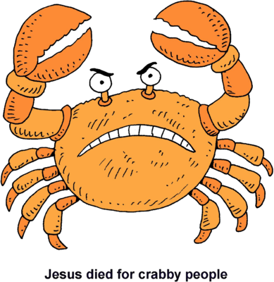 Download Jpg Black And White Download Birthday Cake - Crabby Crab Clipart (389x400), Png Download