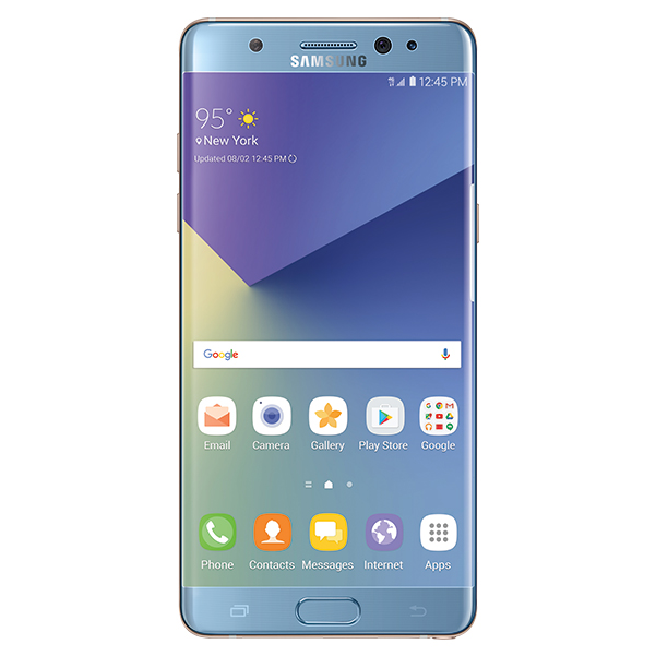 Explore Samsung Mobile Phones, Providing Businesses - Samsung Galaxy Note7 - 64 Gb - Blue Coral - T-mobile (800x600), Png Download