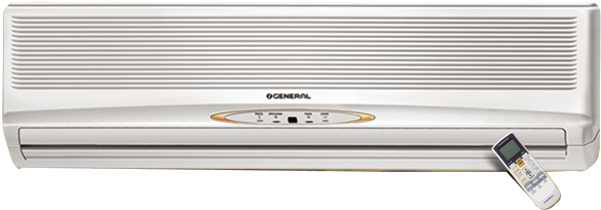Air Conditioner Png Images Jpg - General Ac 1.5 Ton Price (600x300), Png Download