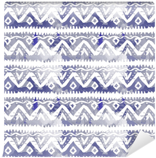 Ethnic Watercolor Murble Effect Decorative Grunge Seamless - Placemat (400x400), Png Download