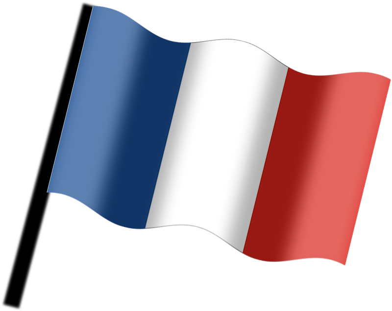 Flag France National Flag - Drapeau Bleu Blanc Rouge Png (1280x799), Png Download