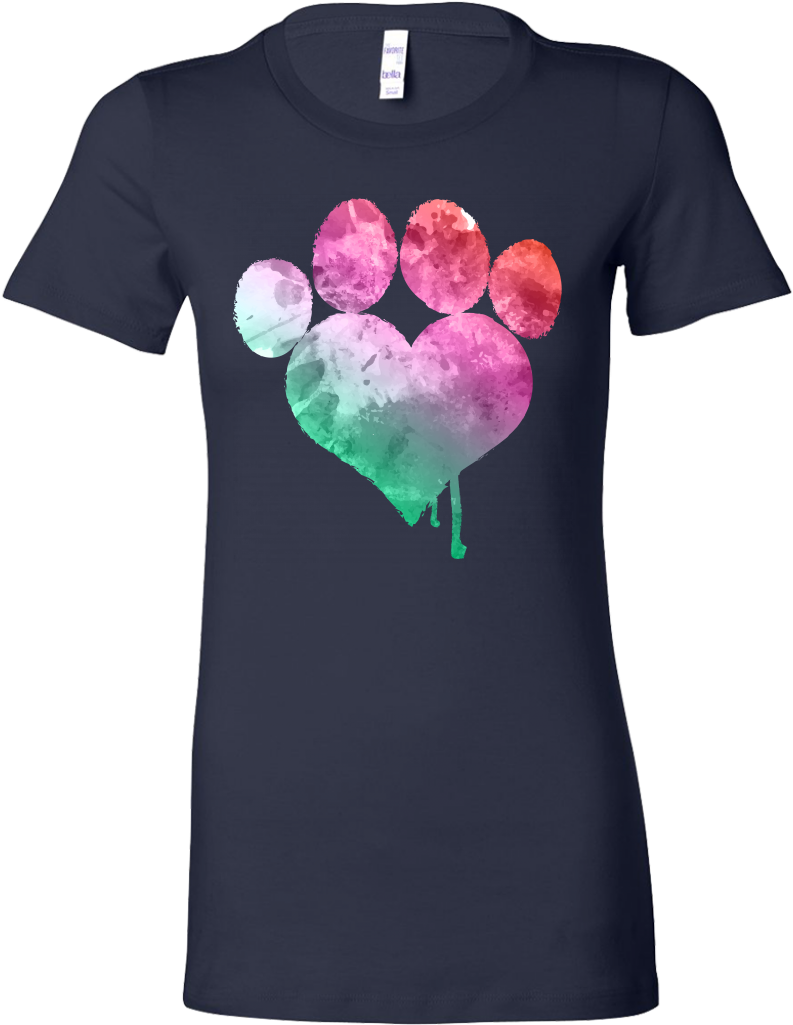 Love Paw - T Shirt Design Colombia (1024x1024), Png Download
