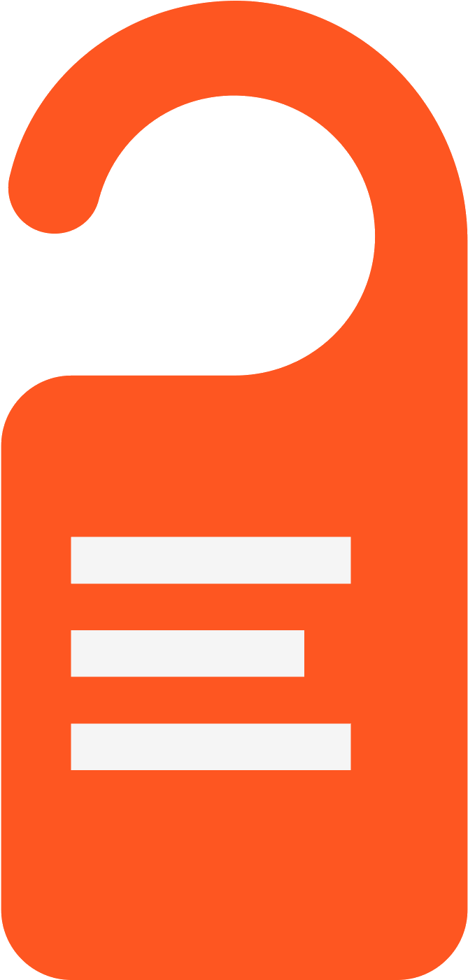 Door Hanger (500x500), Png Download