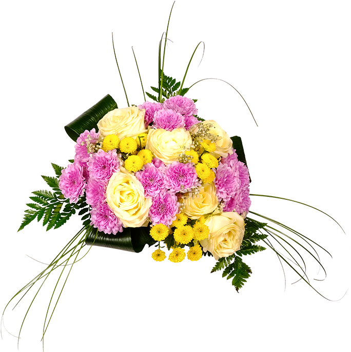 Flower Bouquet "martina" - A Bouquet (750x800), Png Download