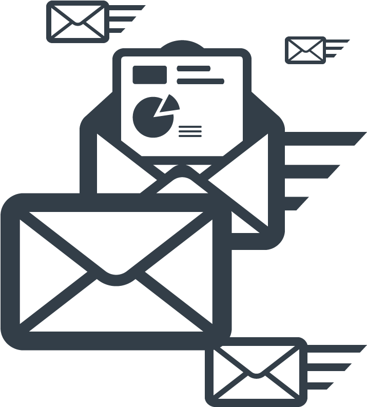 The Power Of Email Marketing - Email Marketing Icon Png (792x792), Png Download