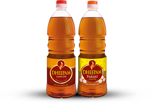Dheepam Parijat Lamp Oil Pet Bottle, 500ml (500x343), Png Download