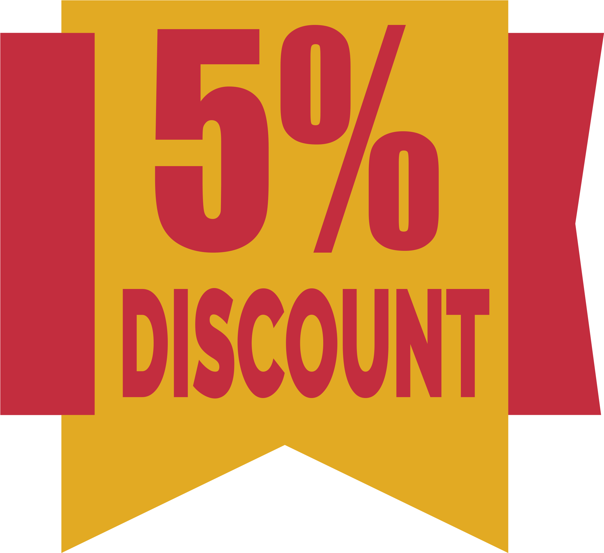 5-discount - Graphic Design (2500x2000), Png Download