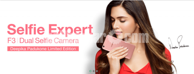 Oppo F3 Deepika 65% Off - Oppo F3 (640x480), Png Download