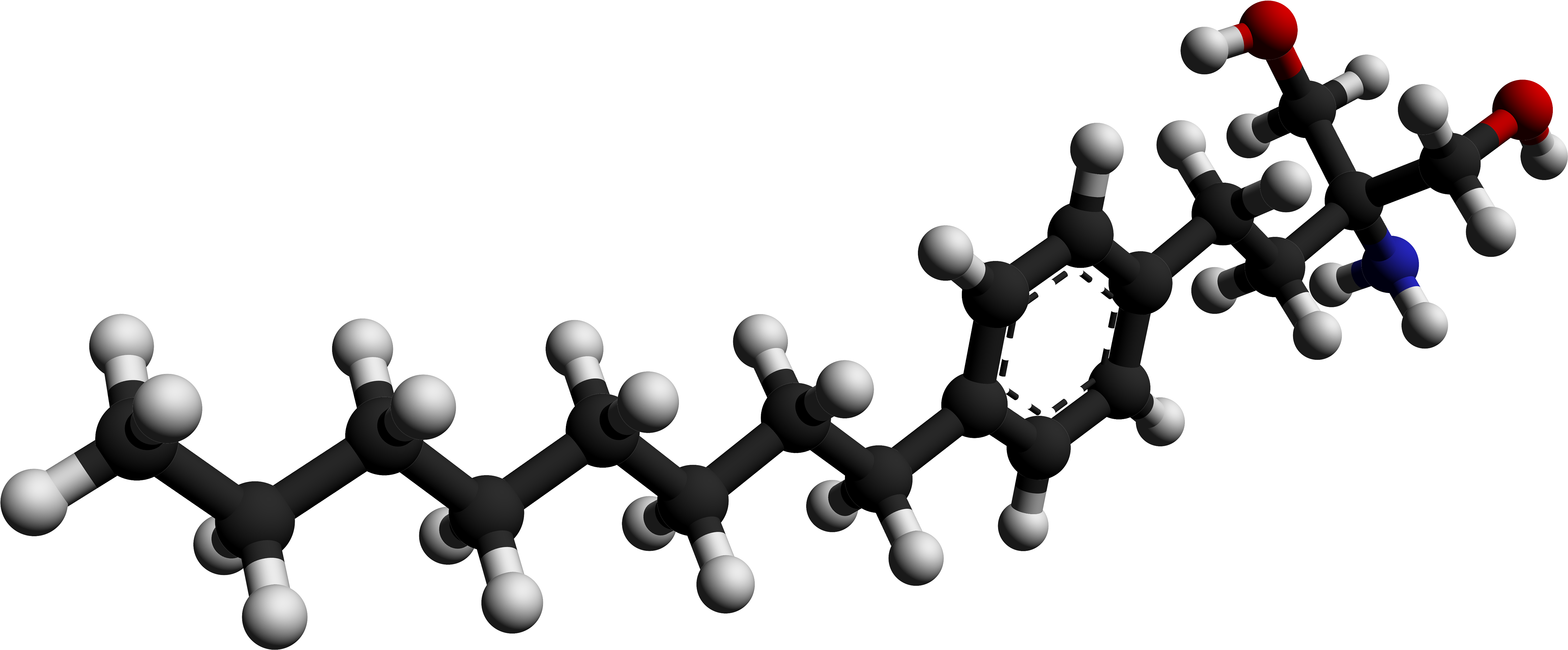 Ocrelizumab 3d Model (4716x2000), Png Download