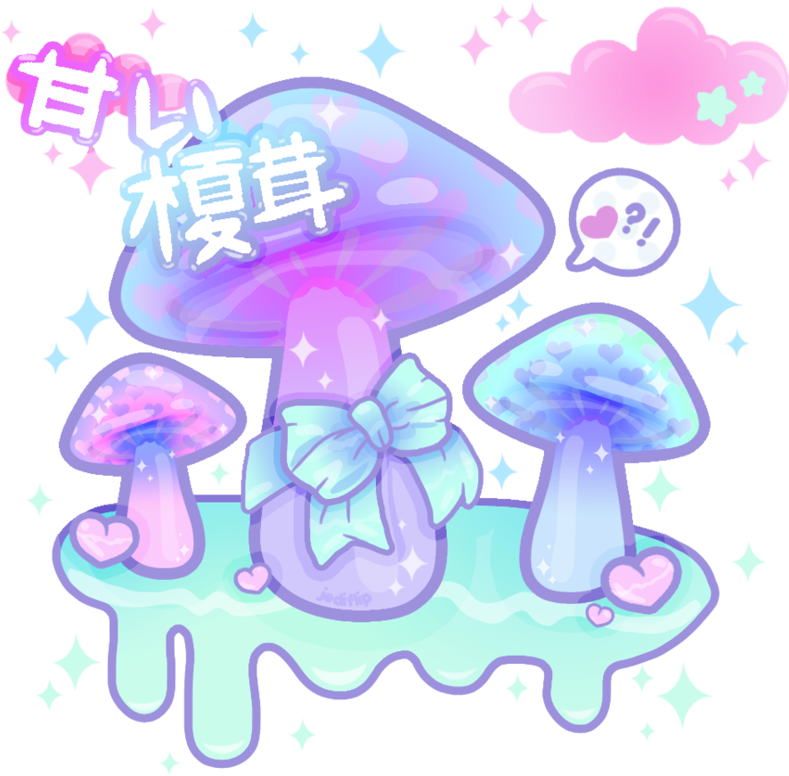 Cute Colours Png Tumblr Brillante - Transparent Pastel Goth (900x885), Png Download