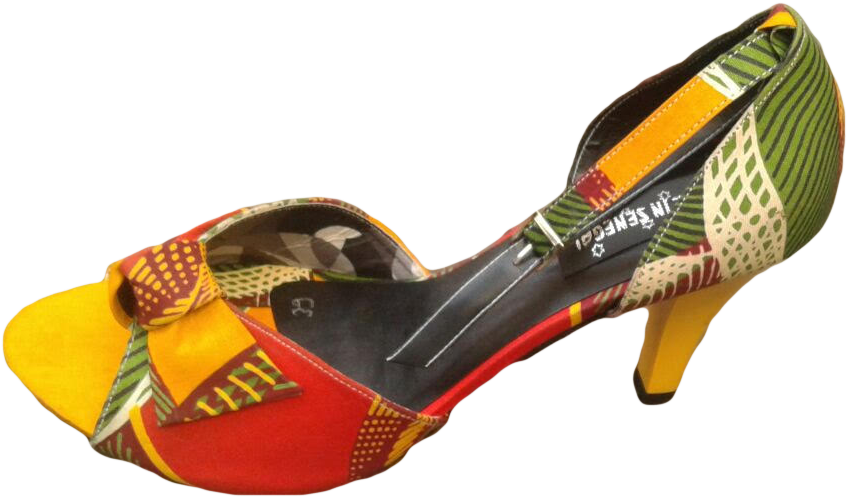 Women Authentic, Handmade African Dashiki Print Shoes - Burgundy Dashiki Shoe (1280x768), Png Download