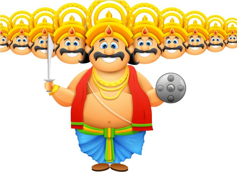 Picsart Lover - Happy Dussehra 2016 Gif (826x1080), Png Download