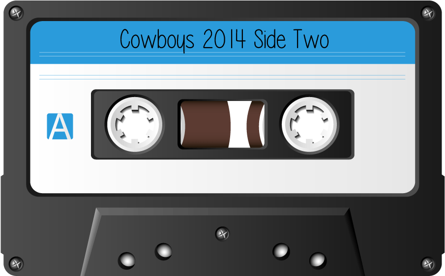 If The 2014 Cowboys Season Had A Mix Tape - Vinyl And Cassette Tape (1000x846), Png Download