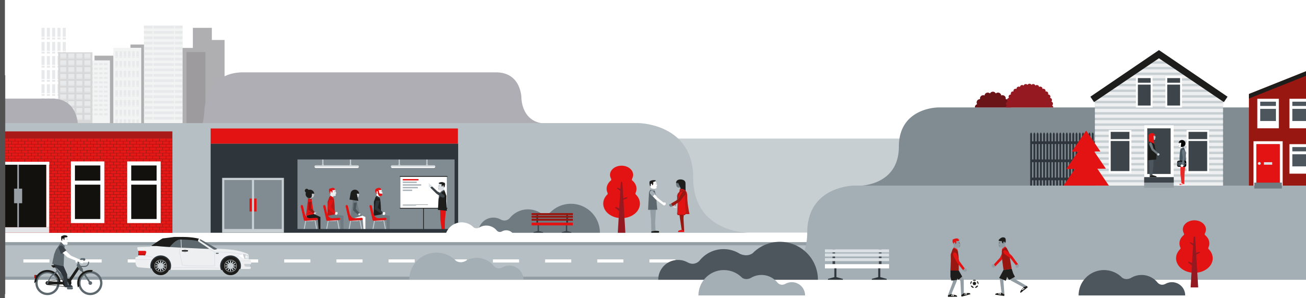 The Serco Education Team, With Our Partners, Deliver - Illustration (2560x586), Png Download