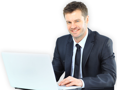 For Your Business - Business In Laptop Png (489x379), Png Download