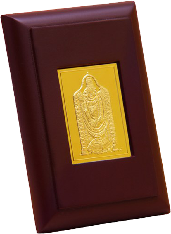 Table Tirupati Balaji Plain - Brass (800x800), Png Download