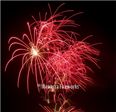 Wollongong Outdoor Fireworks - Wollongong (577x536), Png Download