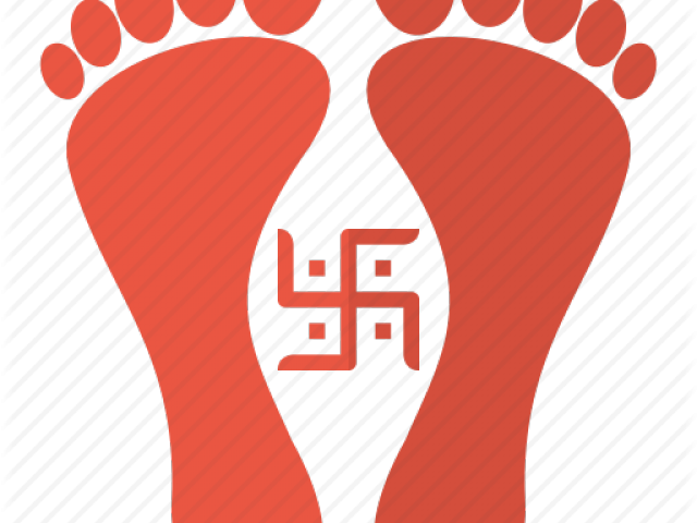 Footprint Clipart Laxmi - Pagla Png (640x480), Png Download