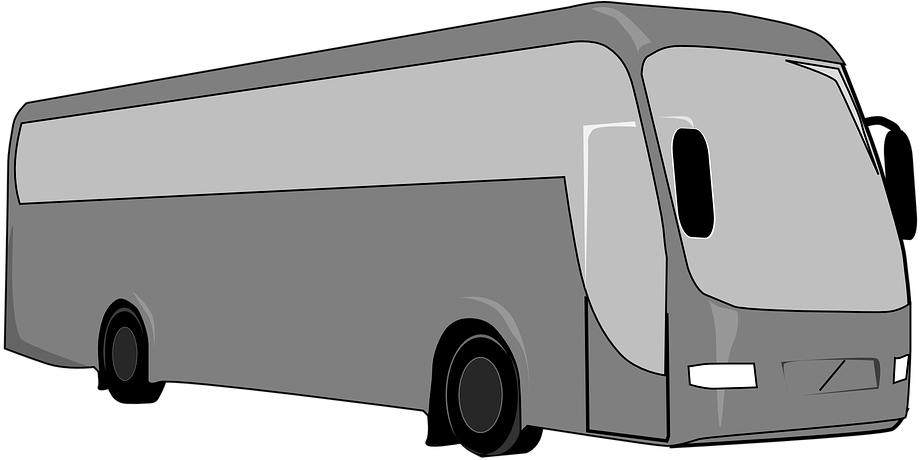Transit Fans United - Charter Bus Clip Art (960x493), Png Download