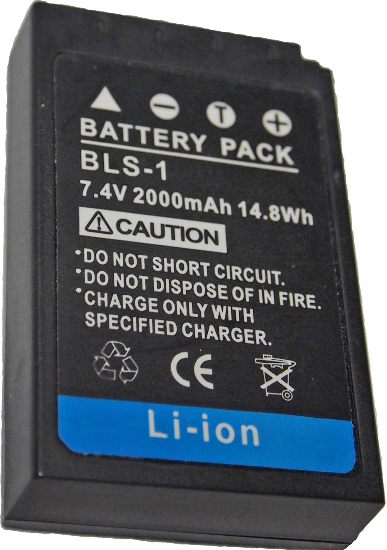 Battery Bls-1 - Zeikos Ze-enel9 Rechargeable Lithium Battery For Nikon (1292x1836), Png Download