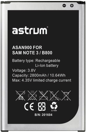 Samsung Phone Batteries - Astrum Replacement Battery For Ab9320 For Bb Curve9320 (600x600), Png Download