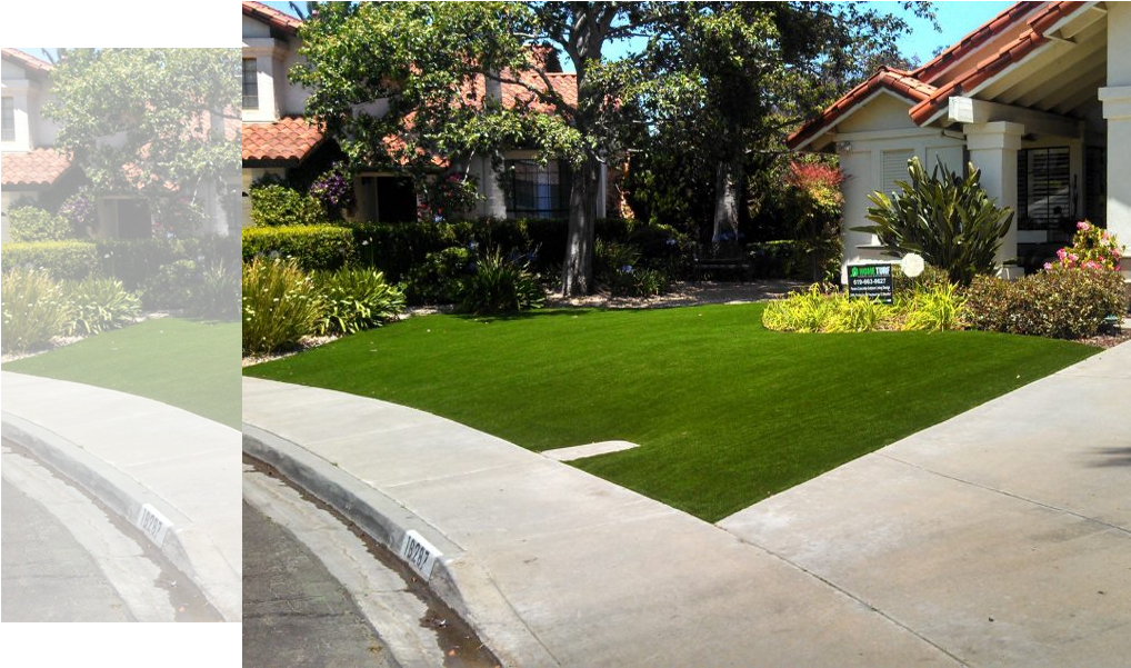 Synthetic Grass Increases Your Usable Living Space - Hewlett-packard (1120x600), Png Download