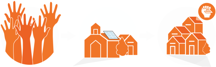 Empowered Households - House (800x267), Png Download