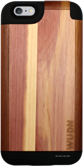 Ultra Slim Wooden Iphone 6, 6s Battery Charging Case - Iphone 6s (439x599), Png Download