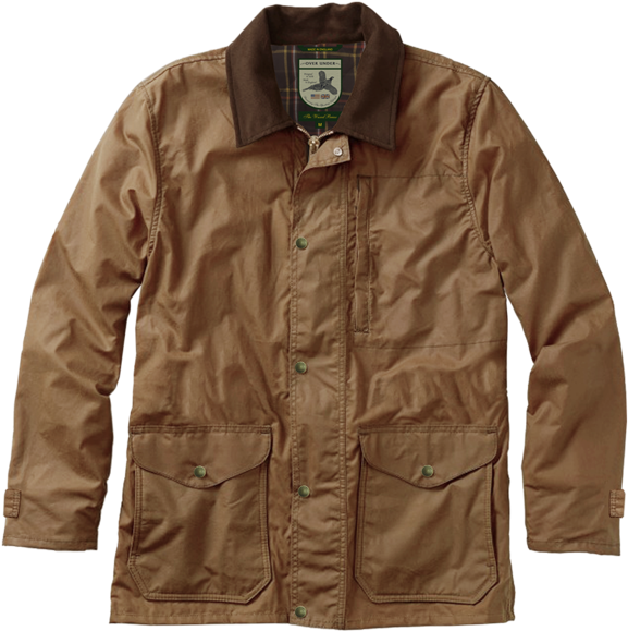 Waxed Briar Jacket Field Tan - Filson Men's Cover Cloth Mile Marker Coat (600x600), Png Download