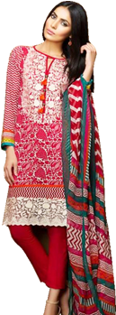 Rawaaj Designers Cloths Suits - Khaadi Lawn 2017 With Price (345x348), Png Download