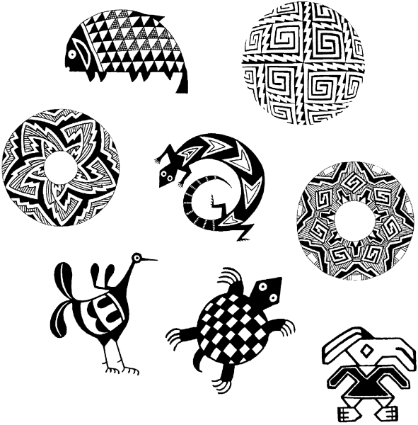Native American Totem Symbol (591x600), Png Download