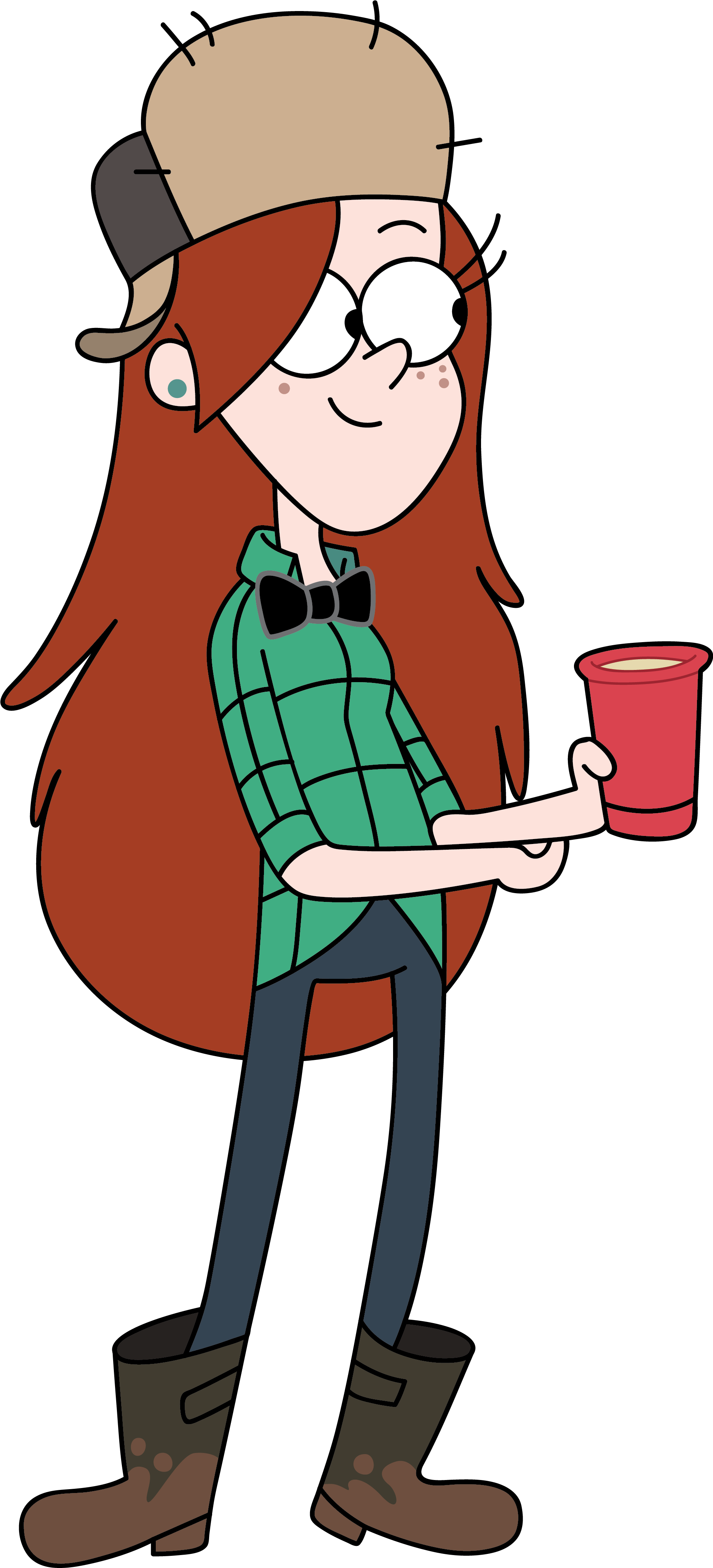 Wendy Gravity Falls Png (2120x4116), Png Download