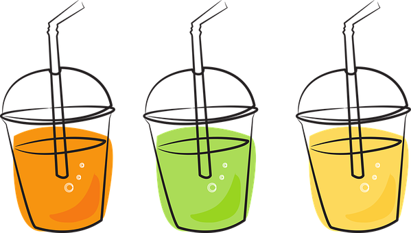 Drinks Juice Fruit Juice Summer Cocktail J - แก้ว น้ำ เวก เตอร์ (599x340), Png Download