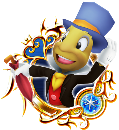 Jiminy Cricket Clipart - Kingdom Hearts Jiminy Cricket (518x580), Png Download