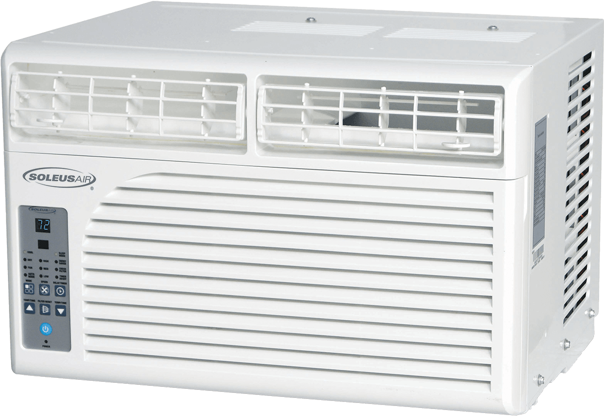 Soleus Air 8,500 Btu Window Air Conditioner Ws1 08e - Air Conditioner Window (1200x1200), Png Download