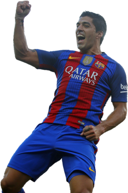 Luis Suarez White Background (1024x682), Png Download