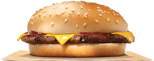 Burger King Middle East - Burger King Cheeseburger (500x540), Png Download