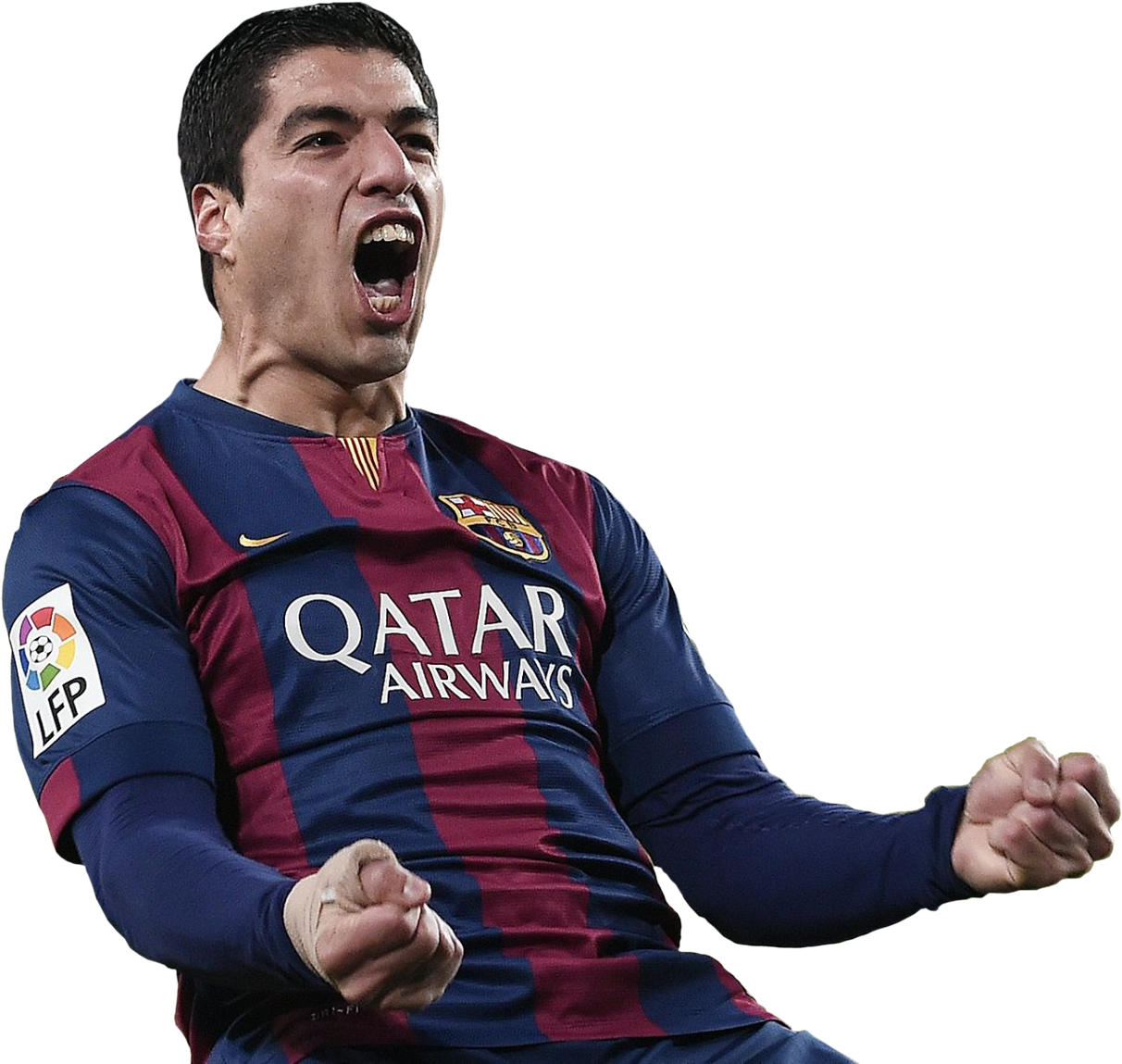 Luis Suarez White Background (2048x1335), Png Download
