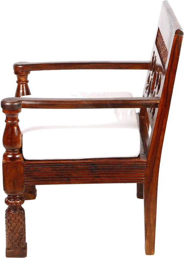 Sofa Chair Brass Work Tribal Design - Outdoor Furniture (965x965), Png Download