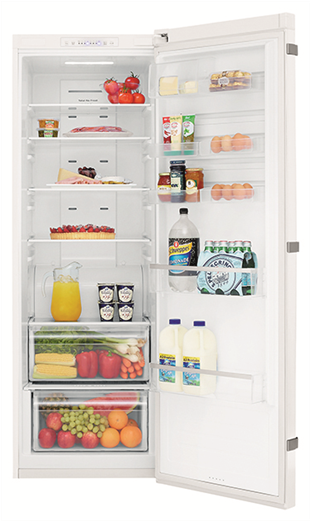 355l White Single Door Refrigerator - Westinghouse Wrb3504sa (624x520), Png Download