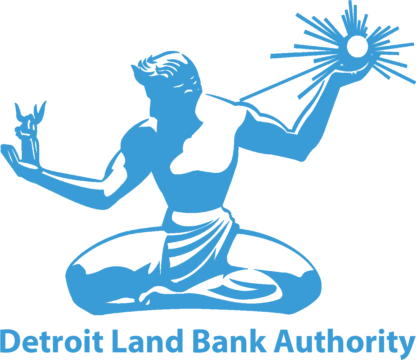 Dlba-1 - Spirit Of Detroit Silhouette (1817x1278), Png Download