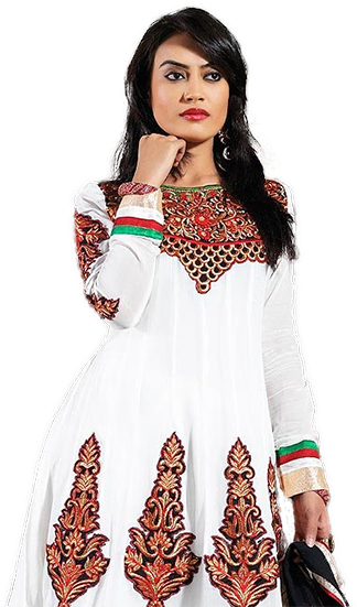Transparent Actress Salwar Png Free Library - Design (352x550), Png Download